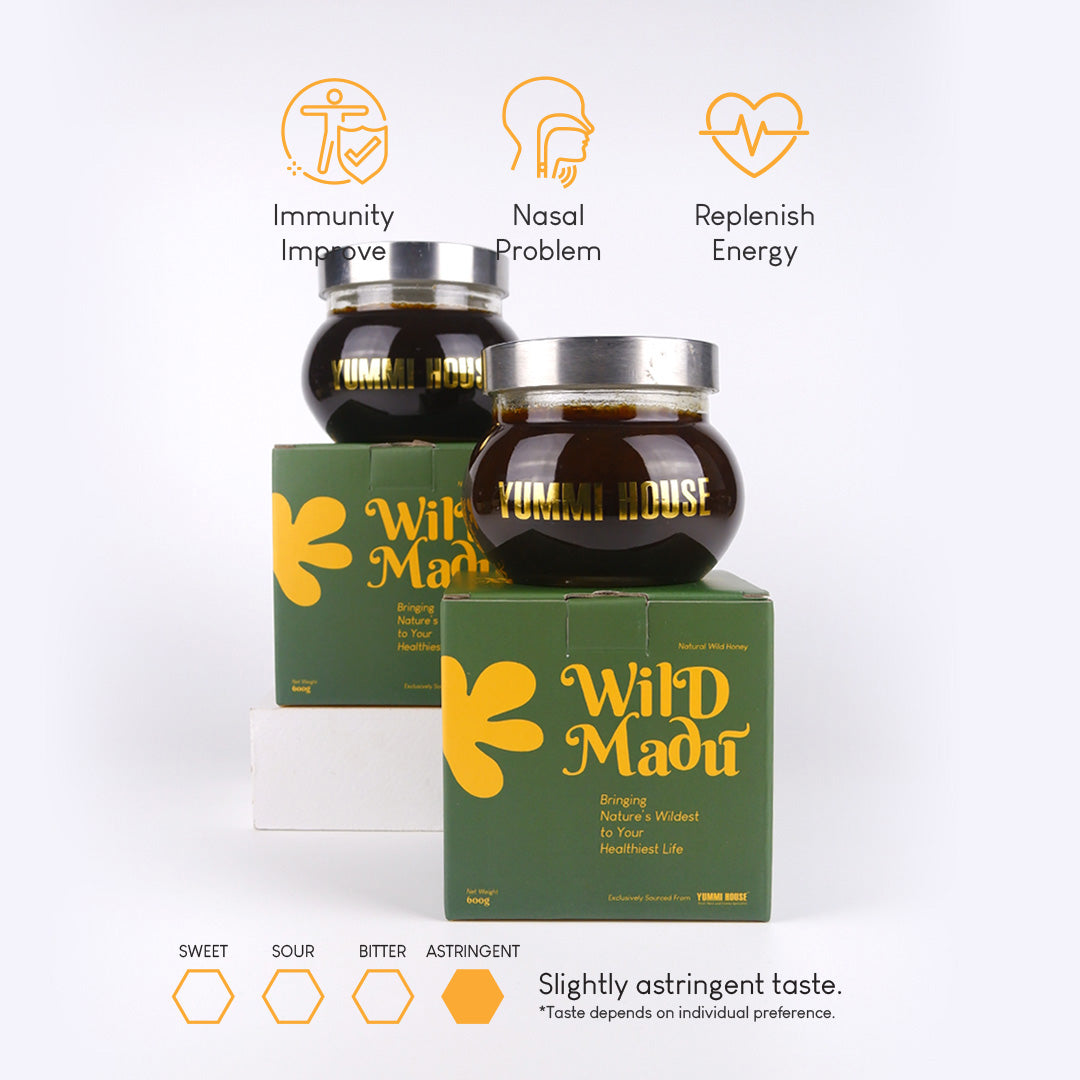 [Wild Madu] MA98 Monofloral Honey - 600g