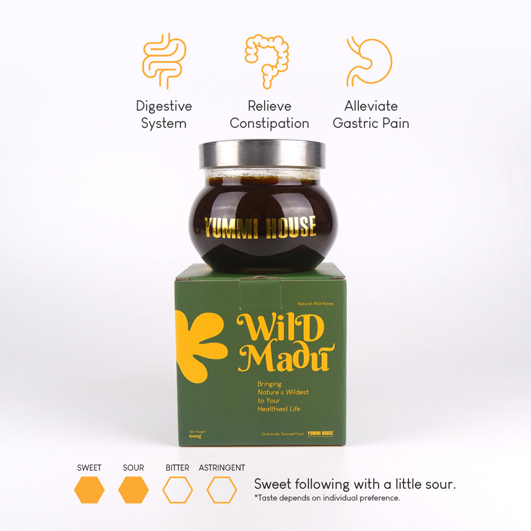 Wild Madu (Polyfloral Honey) - 600g - Yummi House Malaysia