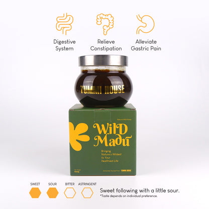 Wild Madu (Polyfloral Honey) - 600g - Yummi House Malaysia