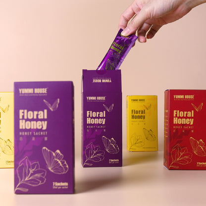 Honey Sachets (21 Sachets/3 Boxes)